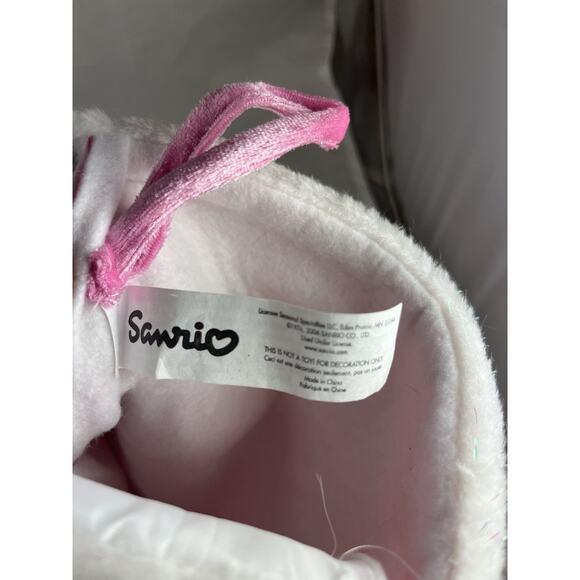 Sanrio Hello Kitty Angel Holiday Christmas Stocking Pink Sequins Glitter 2006 - Picture 7 of 9